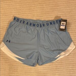 Under Armour Women's Blue Athletic Shorts